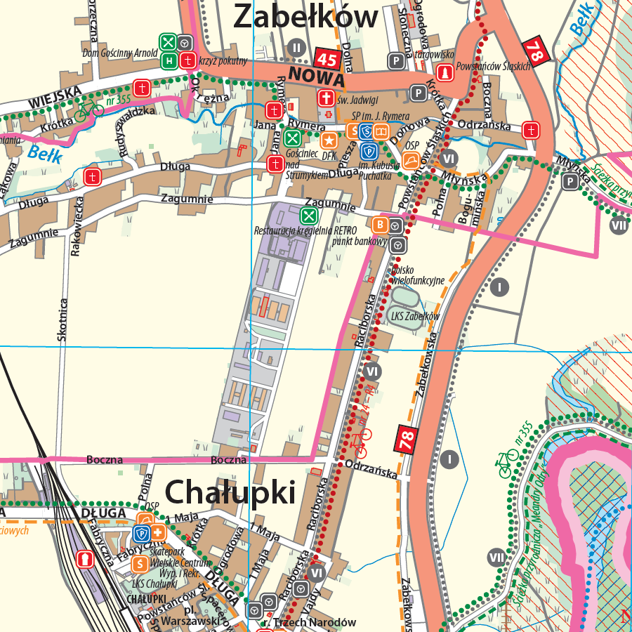 I. Ścieżka Chałupki przy DK 78 – 833,6 m