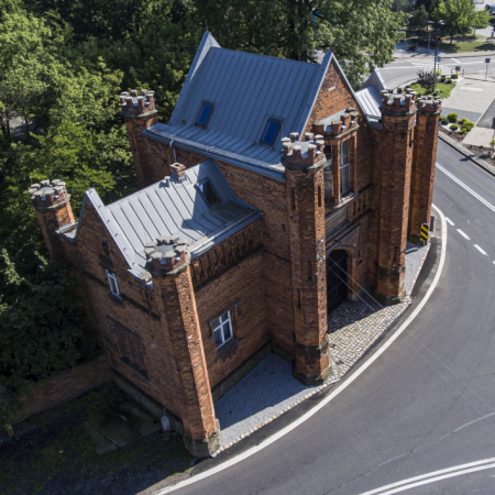 Entrance gate in Krzyżanowice