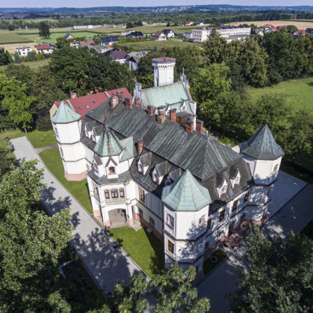 Pałac Różany z parkiem przypałacowym w Krzyżanowicach