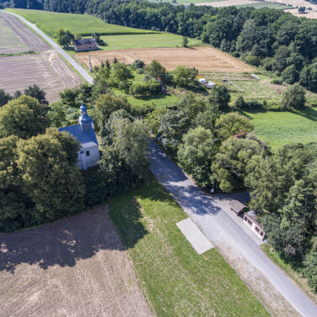 St Urban's Church and forest