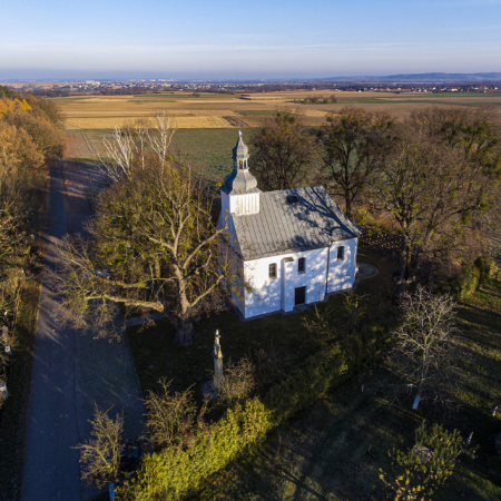 St Urban's Church and forest